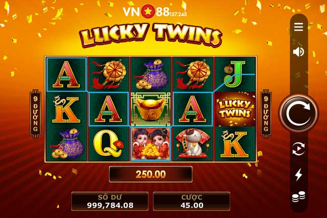 Lucky Twins VN88 - Chia Sẻ Bí Kíp Rinh Thưởng Lớn Từ Cao Thủ Slot 7 Bí quyết chơi Lucky Twins Slot thắng lớn
