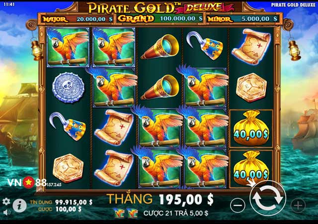 Bật Mí Cách Chơi Pirate Gold Deluxe VN88 Thắng Lớn Cho Người Mới 9 Mẹo chơi Pirate Gold Deluxe thắng lớn