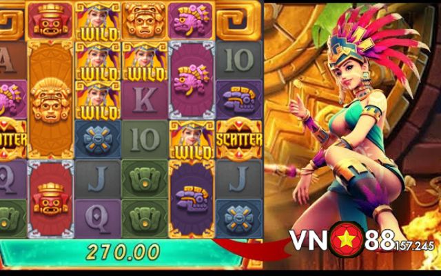 Treasures of Aztec VN88 - Hướng Dẫn Cách Chơi Từ A Đến Z Cho Tân Binh 7 Các biểu tượng trong Treasures of Aztec