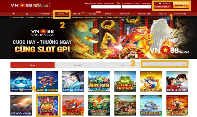 Lucky Tarot VN88 - Bí Kíp Bất Bại Từ Các Cao Thủ Slots Đẳng Cấp 8 Hướng dẫn chi tiết cách tham gia Lucky Tarot tại VN88