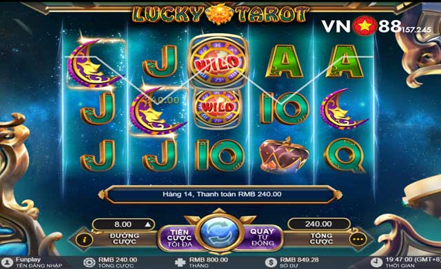 Lucky Tarot VN88 - Bí Kíp Bất Bại Từ Các Cao Thủ Slots Đẳng Cấp 9 Bí kíp chơi Lucky Tarot thắng lớn