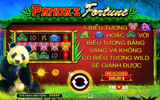 Panda's Fortune - Săn Lùng Jackpot Nhận Thưởng Khủng Tại VN88 7 Panda’s Fortune là gì?