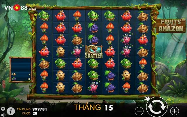 Khám Phá Fruits Of The Amazon - Tựa Game Slot Siêu Hot Với Tỷ Lệ Thưởng Khủng Tại VN88 7 Các biểu tượng và tính năng hấp dẫn trong game