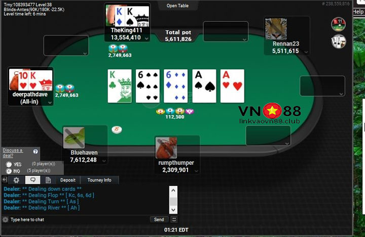Tổng Quan Về Poker Texas Hold'em Và Cách Thức Chơi Tại VN88 8 Vô vàn các bài chơi từ thấp đến cao