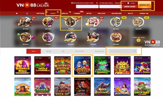 Christmas Carol Megaways - Hướng Dẫn Cách Chơi Từ A - Z Tại VN88 8 Các bước tham gia Christmas Carol Megaways VN88
