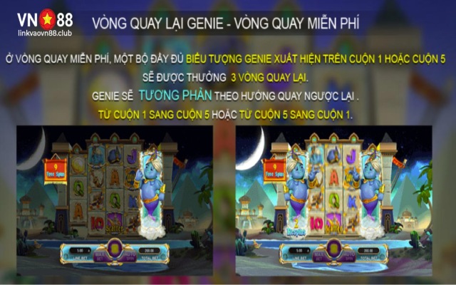 Genies Luck VN88 - Cách Chơi Game Thần Đèn May Mắn Chi Tiết Nhất 9 Các tính năng đặc biệt trong slot Genies Luck