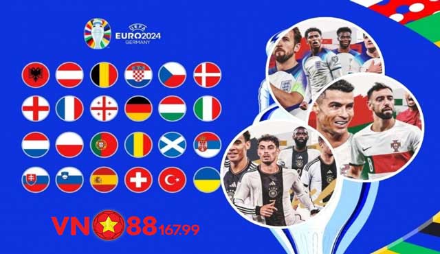 Bảng Xếp Hạng Vòng Loại Euro 2024 - Xác Định 24/24 Đội Tham Dự VCK 5 Danh sách 24 đội tuyển tham gia VCK Euro 2024