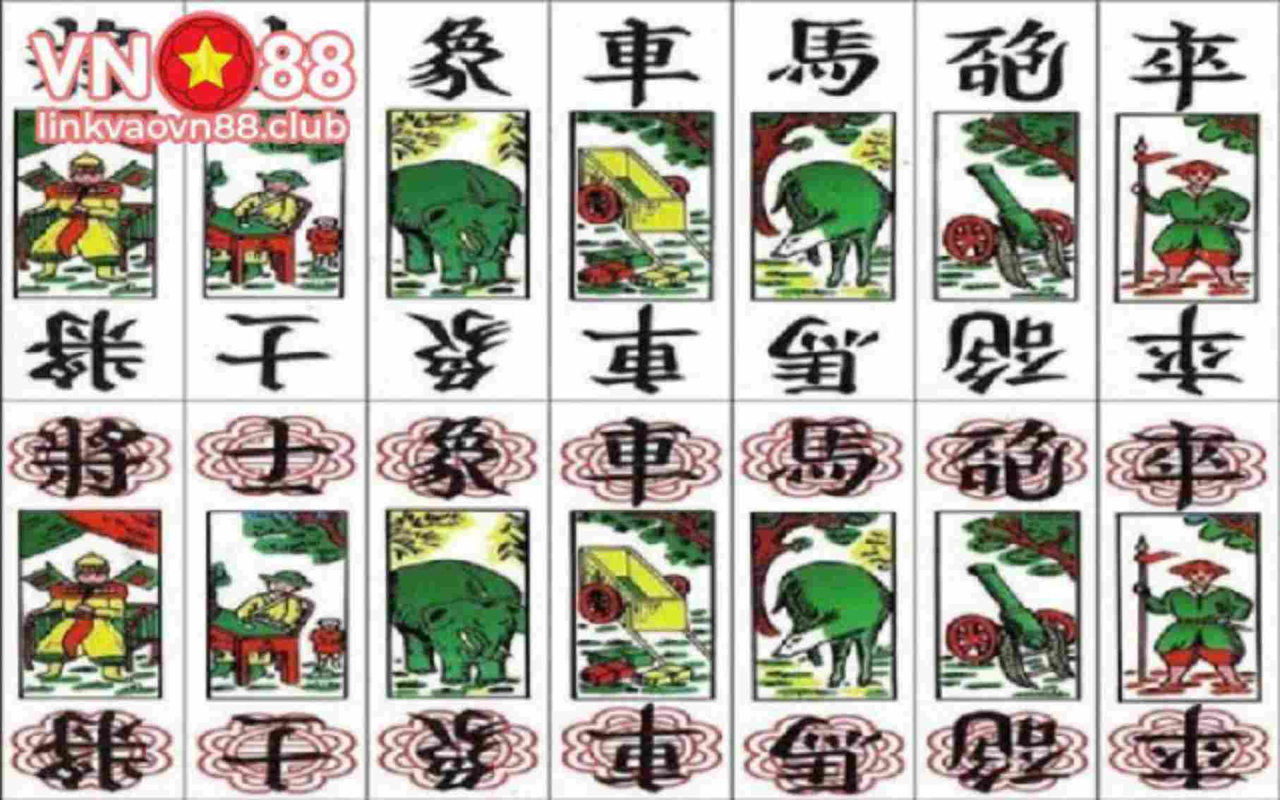Hướng Dẫn Chơi Bài Tam Cúc Đơn Giản, Chi Tiết Tại VN88 7 Các lá bài trong game tam cúc