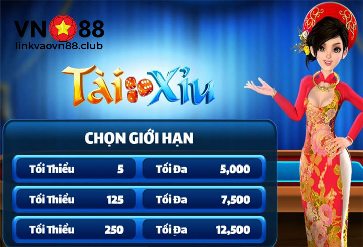 Cẩm Nang Chơi Game Tài Xỉu Đổi Thưởng Từ A Đến Z Tại Nhà Cái VN88 8 Chọn giới hạn cược