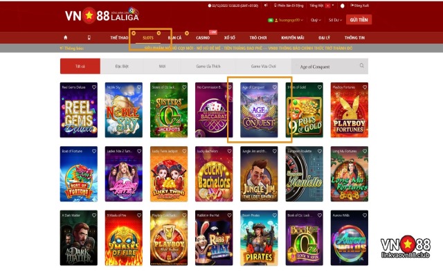 Age of Conquest - Game Slot Đầy Thú Vị & Hấp Dẫn Tại VN88 8 Các bước để tham gia Age of Conquest VN88