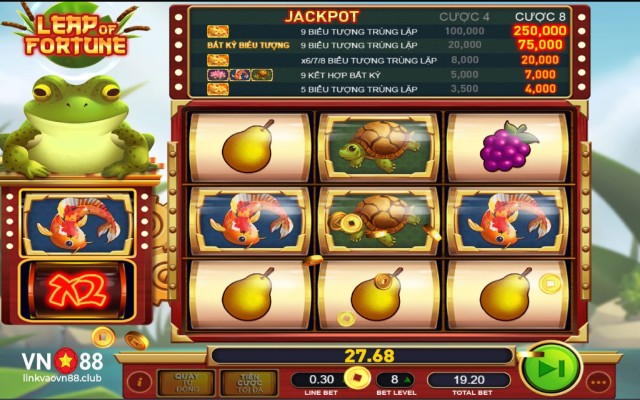Leap Of Fortune VN88 - Bí Quyết Tăng Cơ Hội Thắng Lớn Cho Tân Thủ 9 Nắm vững các biểu tượng