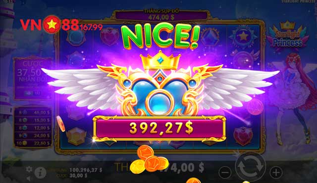 Starlight Princess VN88 - Game Máy Đánh Bạc Trực Tuyến Ăn Tiền Thật 7 Kinh nghiệm chơi game Starlight Princess thắng lớn