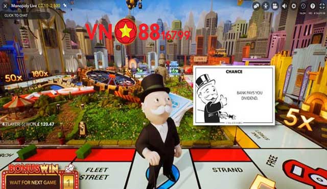 Chia Sẻ Bí Kíp Chơi Cờ Tỷ Phú Trực Tuyến - Bách Chiến Bách Thắng Tại VN88 6 Luật chơi Monopoly Live đơn giản cho anh em