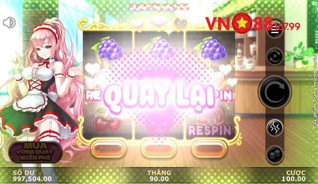 Doki Doki Parfait VN88 - Chia Sẻ Cách Chơi Slot Game Quay Là Thắng 6 Luật chơi nohu Doki Doki Parfait chi tiết