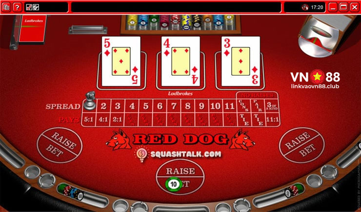 Red Dog - Game Bài 3D Hút Khách Nhất Thị Trường Cá Cược Hiện Nay 7 Kinh nghiệm chơi Red Dog tăng tỷ lệ thắng
