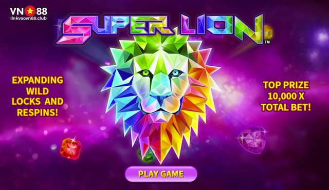 SW Slots VN88 - Tổng Hợp Các Tựa Game Siêu Hot Hấp Dẫn Nhất 7 Super Lion tại sảnh SW slots VN88