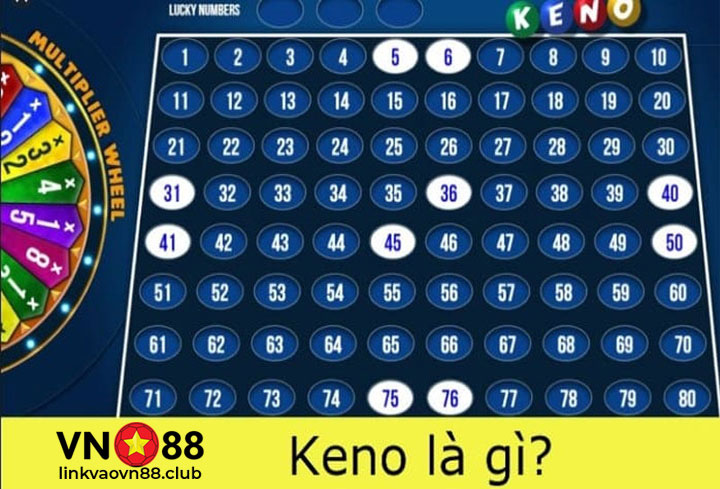 Keno VN88 Là Gì? Cách Chơi Xổ Số Keno Trực Tuyến Chi Tiết Tại VN88 6 Keno VN88 Là gì?