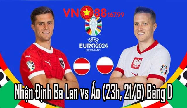 Ba Lan vs Áo