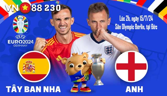 Nhận Định Tây Ban Nha vs Anh (2h, 15/7) Vòng Chung Kết - Euro 2024 Tại VN88 144 7 Nhận định trận chung kết Euro 2024 giữa Tây Ban Nha vs Anh